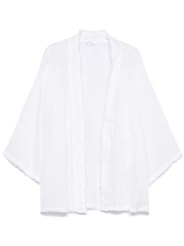 Veste en lin à design structuré - P.A.R.O.S.H. - Modalova