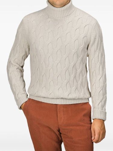 Pull en maille torsadée - Zanone - Modalova