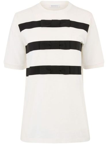 T-shirt à détail de nœud - Nina Ricci - Modalova