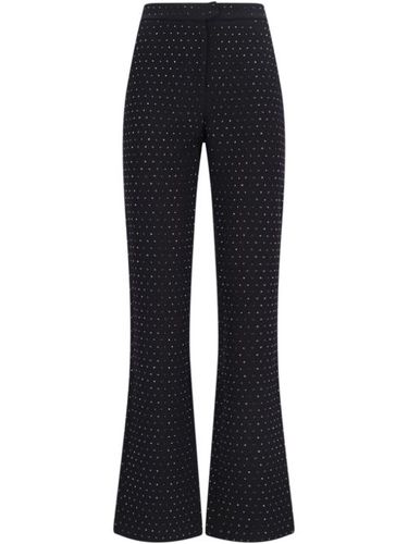 Pantalon droit à ornements en cristal - THE ANDAMANE - Modalova