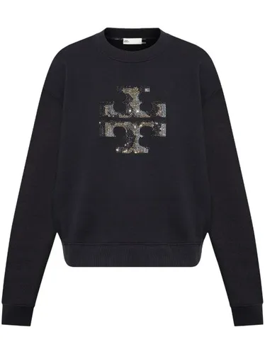 Sweat à logo brodé - Tory Burch - Modalova