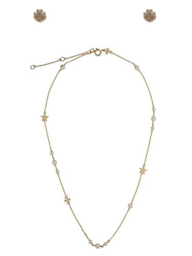 Tory Burch lot de colliers Double T - Tory Burch - Modalova