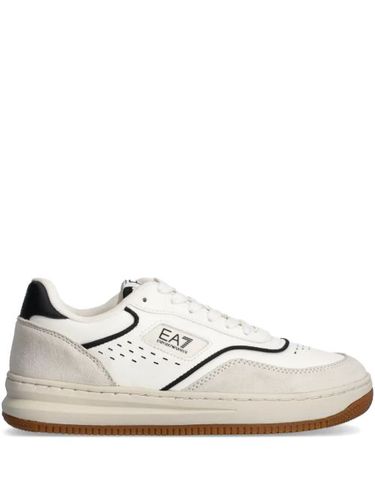 Baskets à lacets - Ea7 Emporio Armani - Modalova