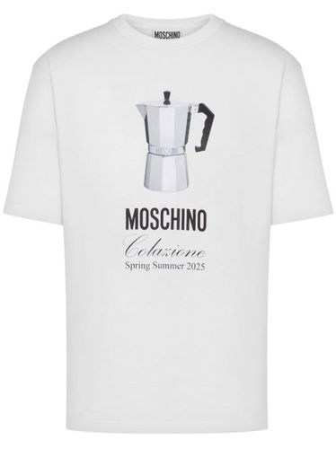 T-shirt à slogan imprimé - Moschino - Modalova