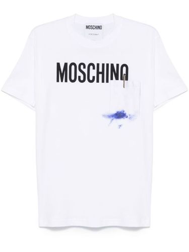 T-shirt à logo imprimé - Moschino - Modalova