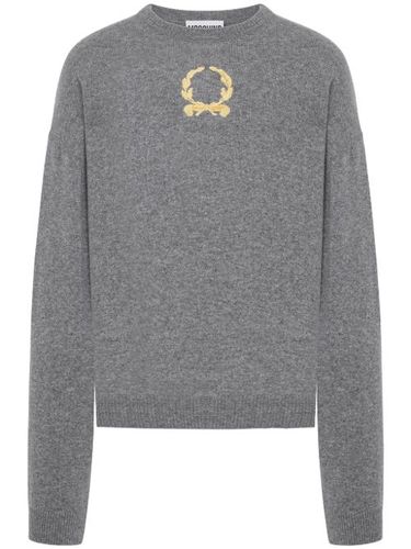 Pull à motif Laurel brodé - Moschino - Modalova