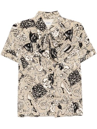 Blouse à logo CC (années 1990-2000) - CHANEL Pre-Owned - Modalova