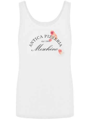Débardeur à slogan imprimé - Moschino - Modalova
