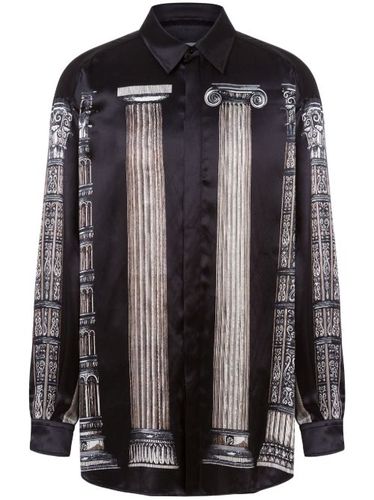 Chemise à imprimé graphique - Moschino - Modalova