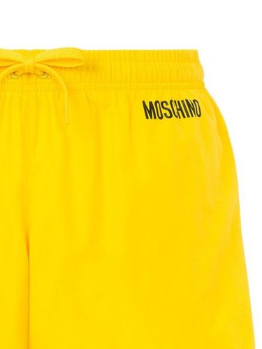 Short de bain à logo imprimé - Moschino - Modalova