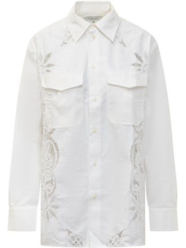 Chemise à broderies - Marine Serre - Modalova