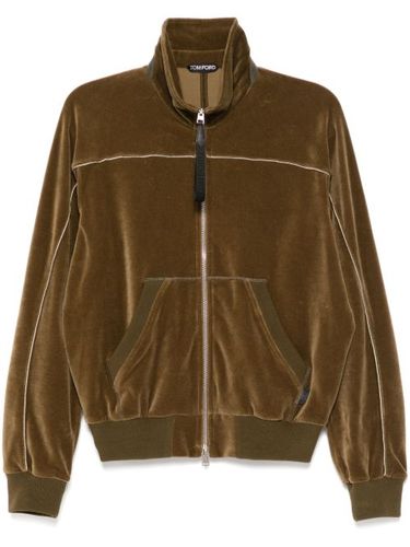 Veste zippée en velours - TOM FORD - Modalova
