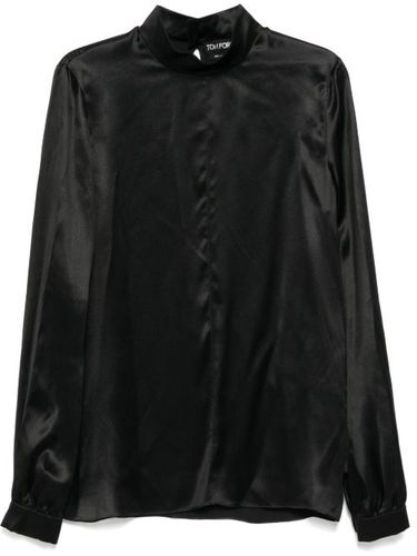 Chemise à boutonnière sur le devant - TOM FORD - Modalova