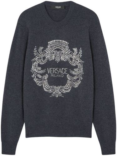 Pull Iconic Crest à ornements - Versace - Modalova