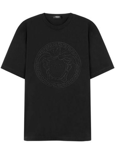T-shirt à motif Medusa brodé - Versace - Modalova
