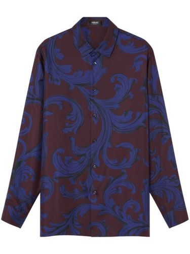 Chemise Baroque Leaf - Versace - Modalova