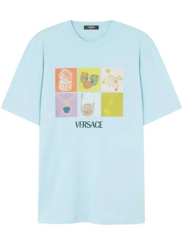 Versace t-shirt Pop Jewels - Bleu - Versace - Modalova