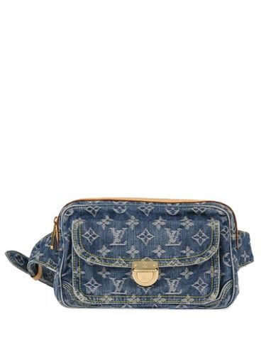 Sac banane en jean monogrammé (2007) - Louis Vuitton Pre-Owned - Modalova