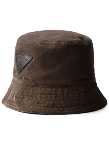 Prada bob en coton - Marron - Prada - Modalova