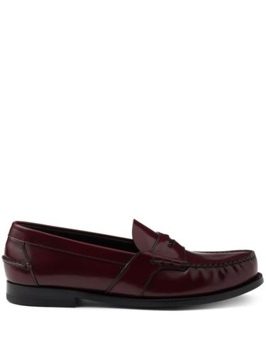Mocassins à fini brossé - Prada - Modalova