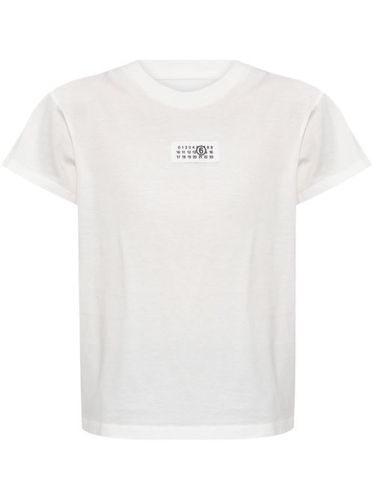 T-shirt en coton à motif signature - MM6 Maison Margiela - Modalova
