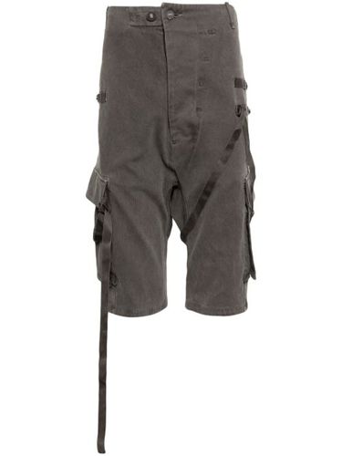 Short de sport à effet délavé - Boris Bidjan Saberi - Modalova