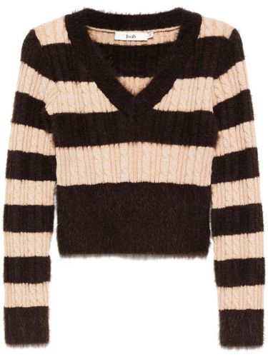 Pull rayé à détail d'écharpe - b+ab - Modalova