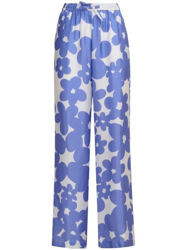 Marni pantalon à fleurs - Violet - Marni - Modalova