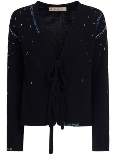 Cardigan à fermeture nouée - Marni - Modalova