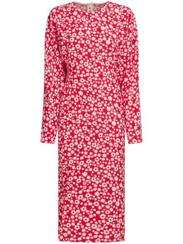 Robe mi-longue à fleurs - Marni - Modalova