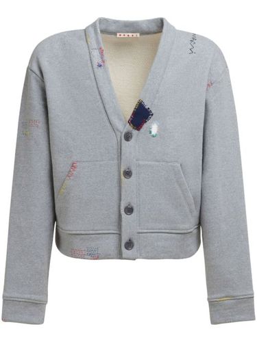 Marni cardigan à col v - Gris - Marni - Modalova