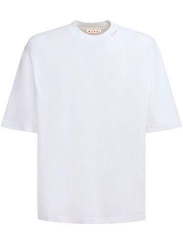 T-shirt à logo brodé - Marni - Modalova