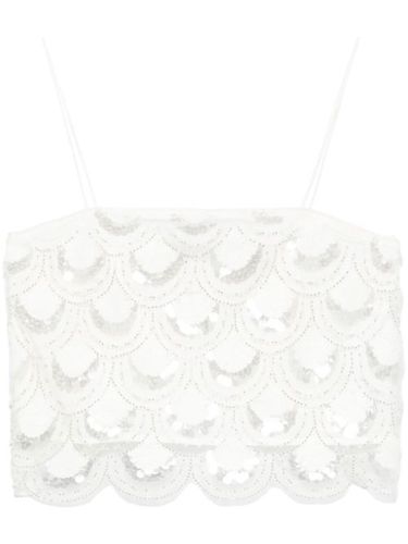 Haut crop à sequins - ROTATE BIRGER CHRISTENSEN - Modalova