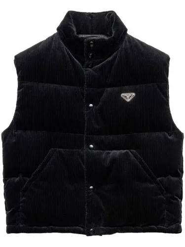 Gilet en velours côtelé - Prada - Modalova