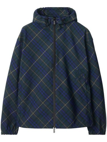 Burberry veste à carreaux - Bleu - Burberry - Modalova