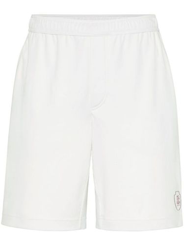 Short à logo brodé - Brunello Cucinelli - Modalova
