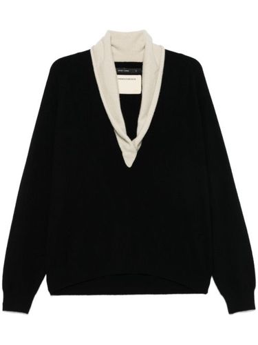Pull à col châle - Frenckenberger - Modalova