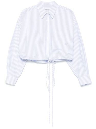 Chemise crop à rayures - Alexander Wang - Modalova