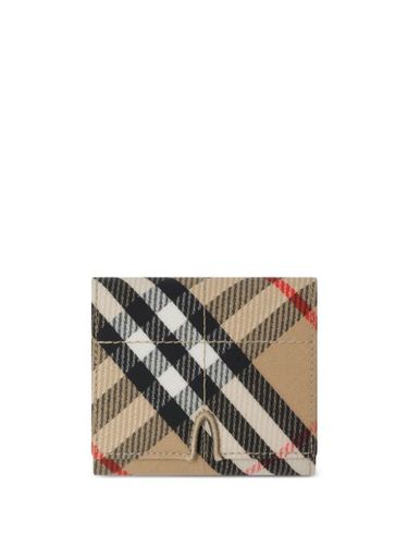 Portefeuille Snip à motif Vintage Check - Burberry - Modalova