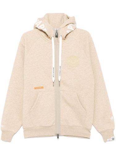 Hoodie zippé à logo moonface - AAPE BY *A BATHING APE® - Modalova