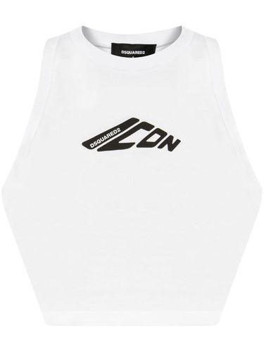 Haut à logo imprimé - DSQUARED2 - Modalova