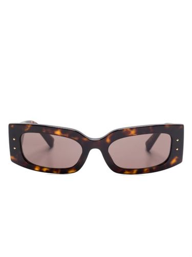 Lunettes de soleil à monture rectangulaire - Dolce & Gabbana Eyewear - Modalova