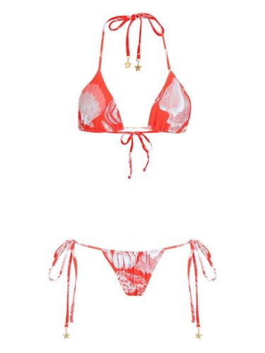 Bikini à imprimé étoile de mer - / - Amir Slama - Modalova