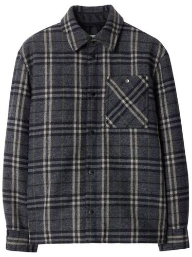 Chemise en laine à carreaux - Burberry - Modalova
