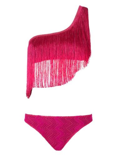 Bikini frangé à une épaule - Missoni - Modalova