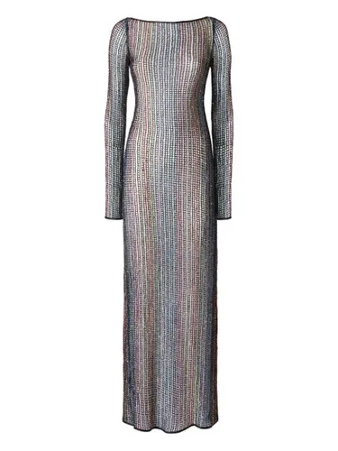 Robe en maille à coupe mi-longue - Missoni - Modalova