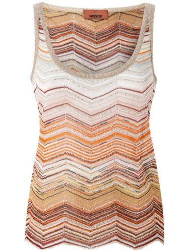Débardeur à motif de chevrons - Missoni - Modalova