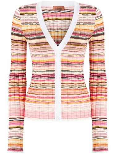 Missoni cardigan à rayures - Rose - Missoni - Modalova