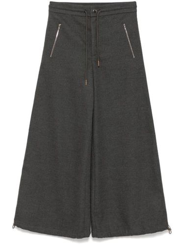 Pantalon en flanelle à coupe ample - Cynthia Rowley - Modalova