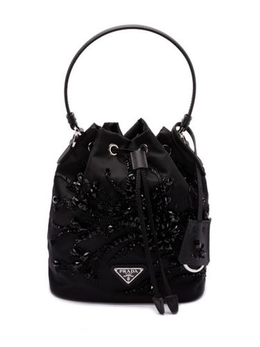Sac logo triangle émaillé - Prada - Modalova